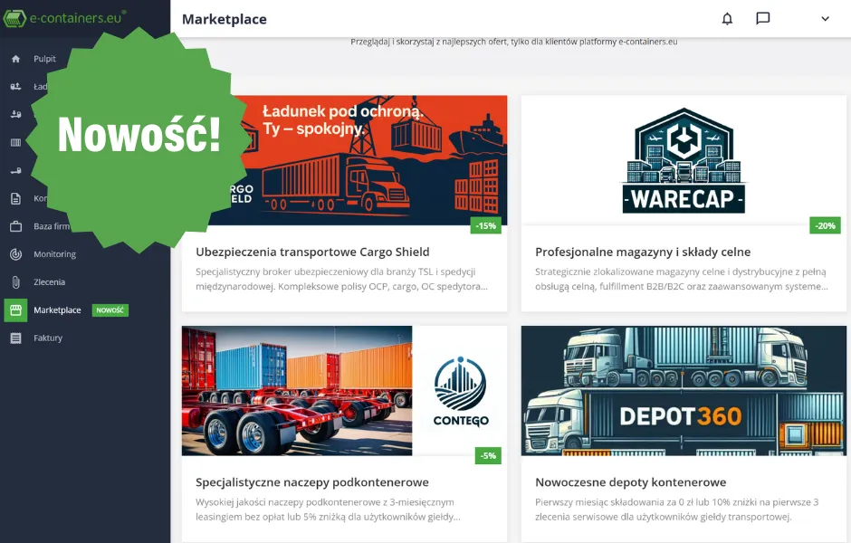 Nowość - Marketplace, który trafia w punkt - tylko dla profesjonalistów TSL.