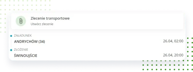 Zlecenia transportowe